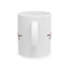 Festive Bird Ceramic Mug - Holiday Coffee Cup (11oz, 15oz)