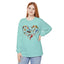 Bird Heart Unisex Garment-dyed Long Sleeve T-Shirt