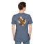 Texas Red-Tailed Hawk on the back of the T-Shirt