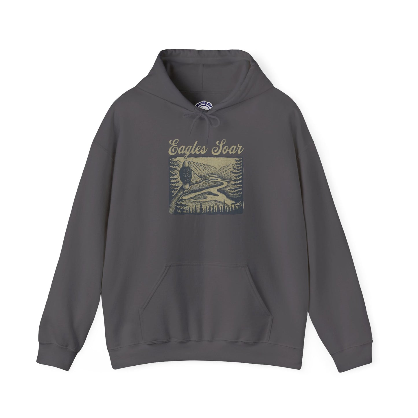 Eagle Soars Unisex Hoodie - Cozy Sweatshirt for Nature Lovers