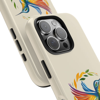 Hummingbird Rainbow Tough Phone Cases
