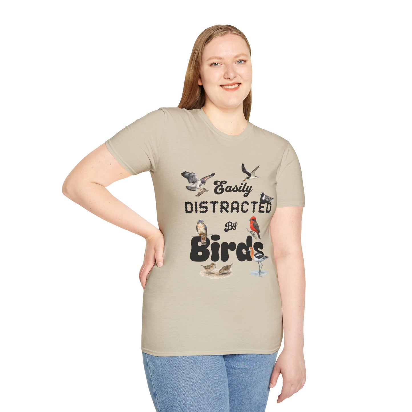 Easily Distracted by Birds - Texas Edition T-shirt