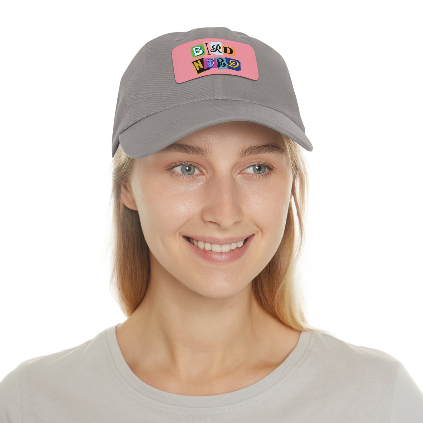 The Nerdy Birder - Bird Nerd Dad Hat with Leather Patch, Casual Cap for Bird Lovers, Unique Gift for Birdwatching, Outdoor Adventure Hat, Unisex