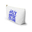 Silly Goose Club Accessory Pouch | Fun Makeup Bag | Travel Organizer | Gift for Friends | Cute Storage Solution | Quirky T-bottom Bag