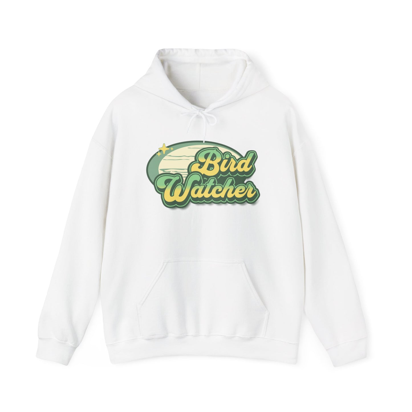 The Nerdy Birder Bird Watcher Green Unisex Hoodie