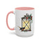 Cozy Christmas Lantern Accent Coffee Mug – Perfect Gift for Bird Lovers