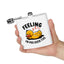 Feeling Un-pro-duck-tive Rising Stainless Steel Flask - 6oz