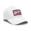 Pink Birder Hat with Leather Patch