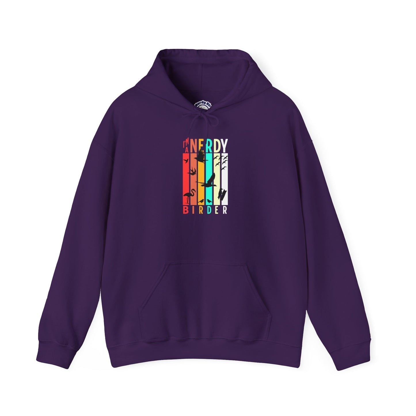 The Nerdy Birder - "I'm A Nerdy Birder" Unisex Hoodie - Cozy Sweatshirt for Nature Lovers