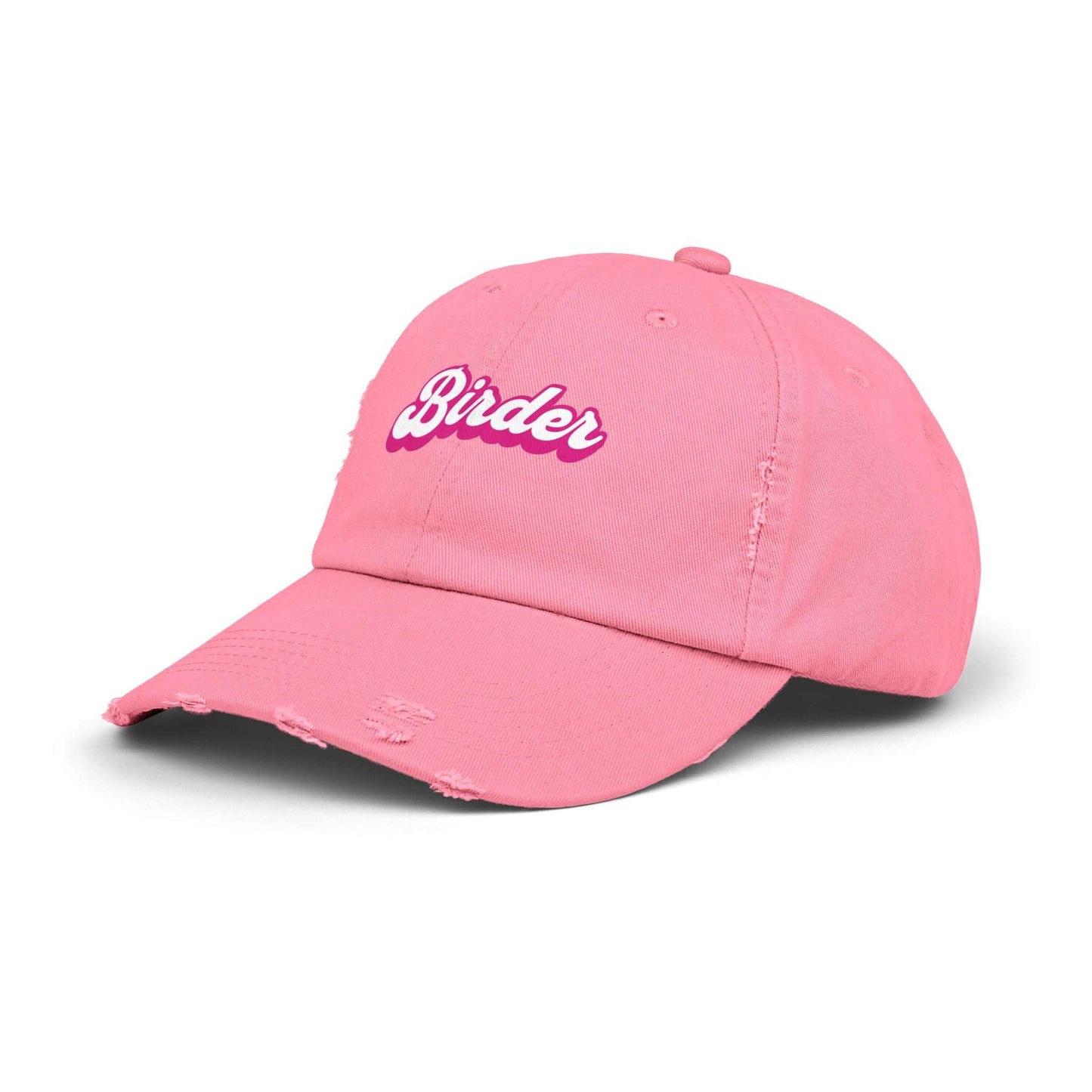 The Nerdy Birder Birder Vintage Style Hat - Unisex Distressed Cap