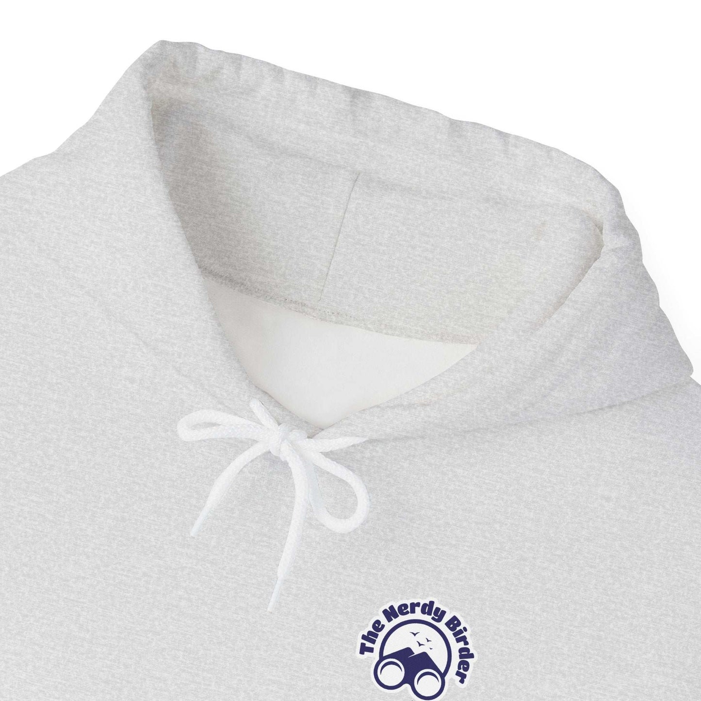 The Nerdy Birder Silly Goose Club Back Design Unisex Hoodie - Cozy Sweatshirt for Nature Lovers