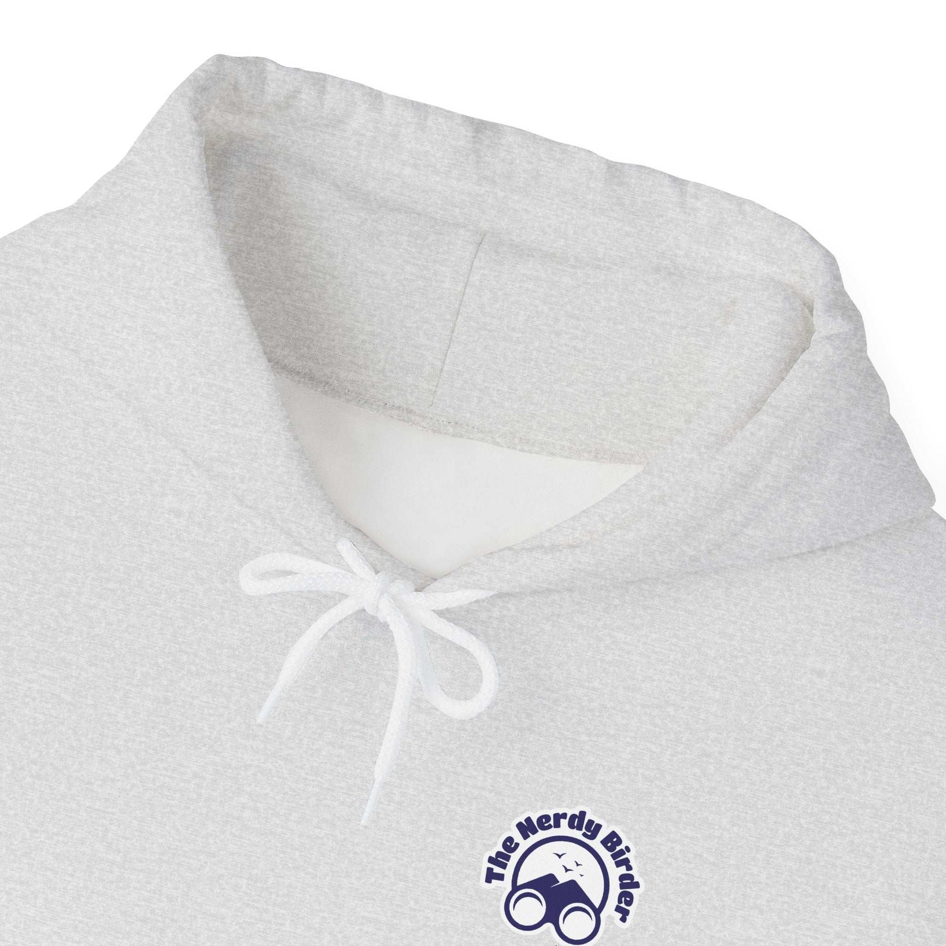 The Nerdy Birder Silly Goose Club Back Design Unisex Hoodie - Cozy Sweatshirt for Nature Lovers