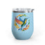 Hummingbird Rainbow Wine Tumbler- 12oz Insulated Cup