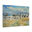 Coastal Pelican Canvas Gallery Wraps - Nautical Wall Art for Beach Lovers