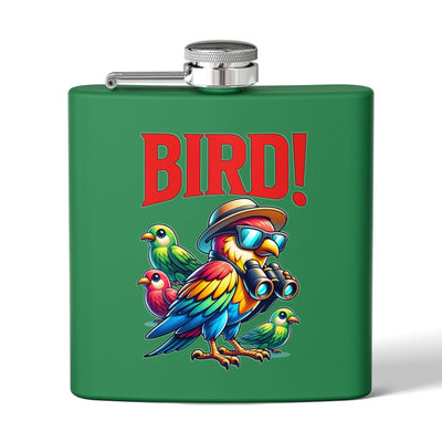 BIRD! Stainless Steel Flask - 6oz