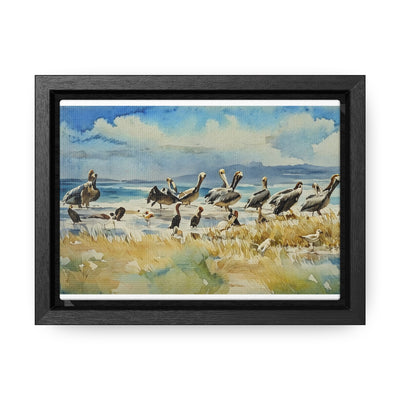 Coastal Bird Gallery Canvas Wrap - Serene Nature Wall Art