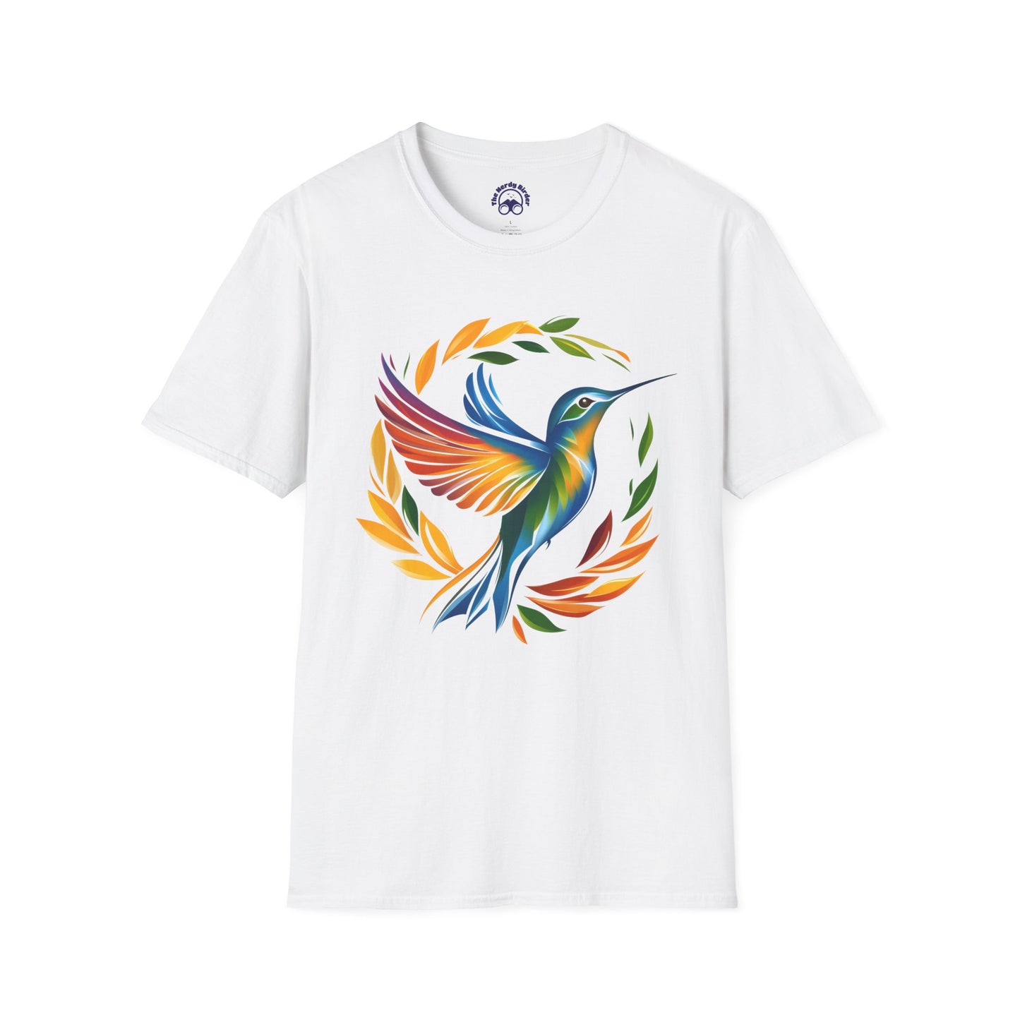 Hummingbird Rainbow Softstyle T-Shirt
