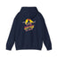 The Nerdy Birder - "Talk Birdy to Me" Back Design Unisex Hoodie - Cozy Sweatshirt for Nature Lovers