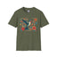 Hummingbird in Bloom Unisex Softstyle T-Shirt