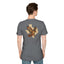 Texas Red-Tailed Hawk on the back of the T-Shirt