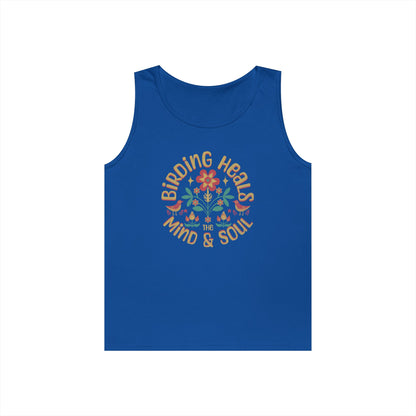 Birding Heals Tank Top, Gift for Bird Lovers