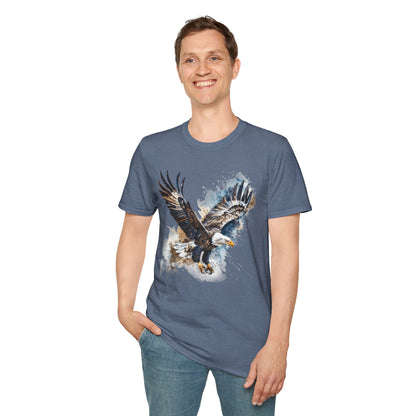 Majestic Eagle Birdwatching Enthusiast Unisex Softstyle T-Shirt