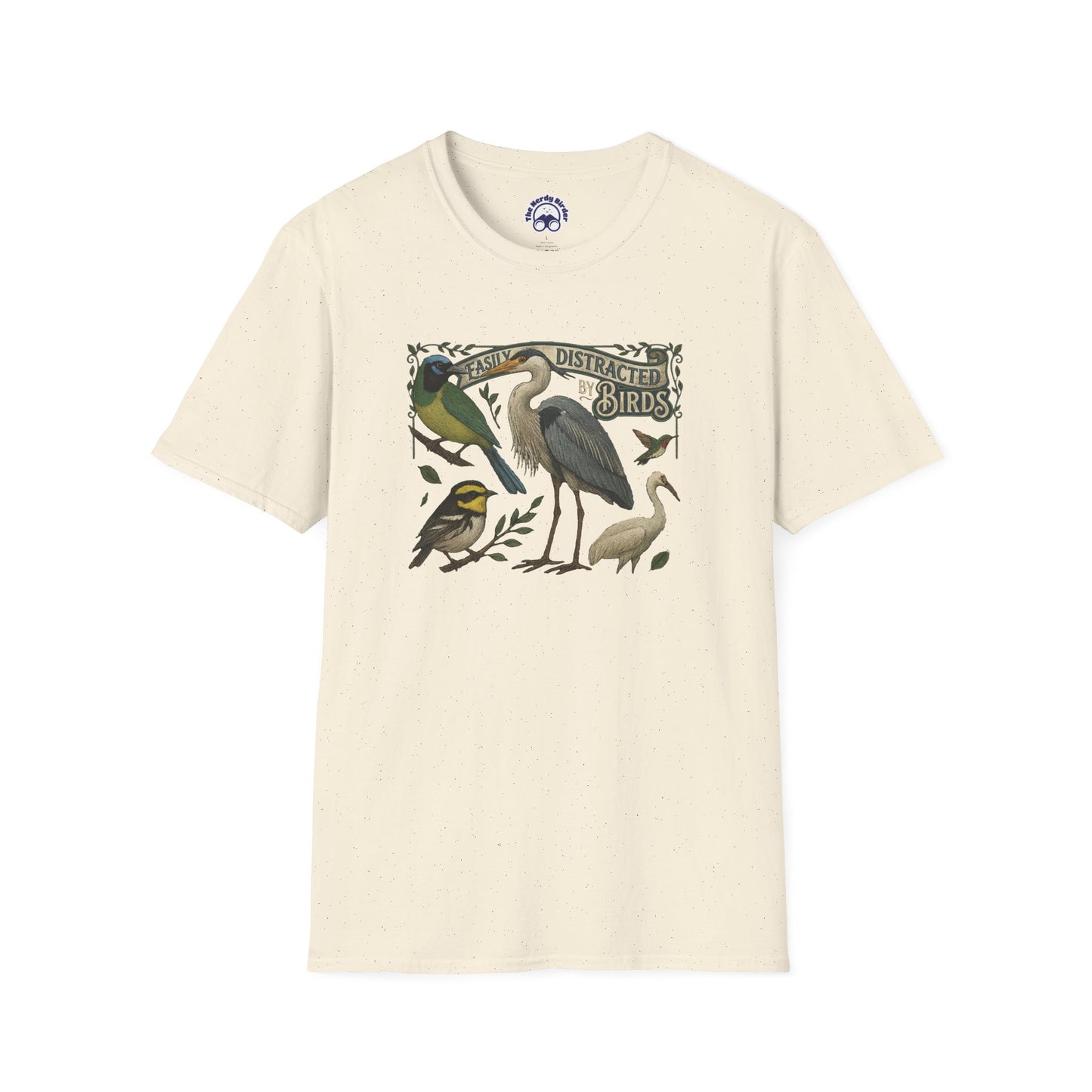 Easily Distracted by Texas Birds Graphic T-Shirt