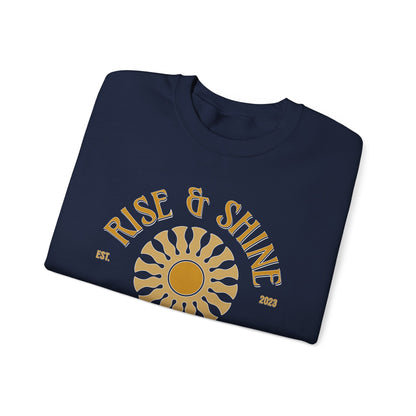 Rise & Shine Early Bird Crewneck Sweatshirt - Perfect for Bird Lovers