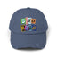 The Nerdy Birder - "Bird Nerd" Distressed Cap, Casual Hat for Bird Lovers, Unique Gift for Nature Enthusiasts, Trendy Apparel for Outdoor Adventures