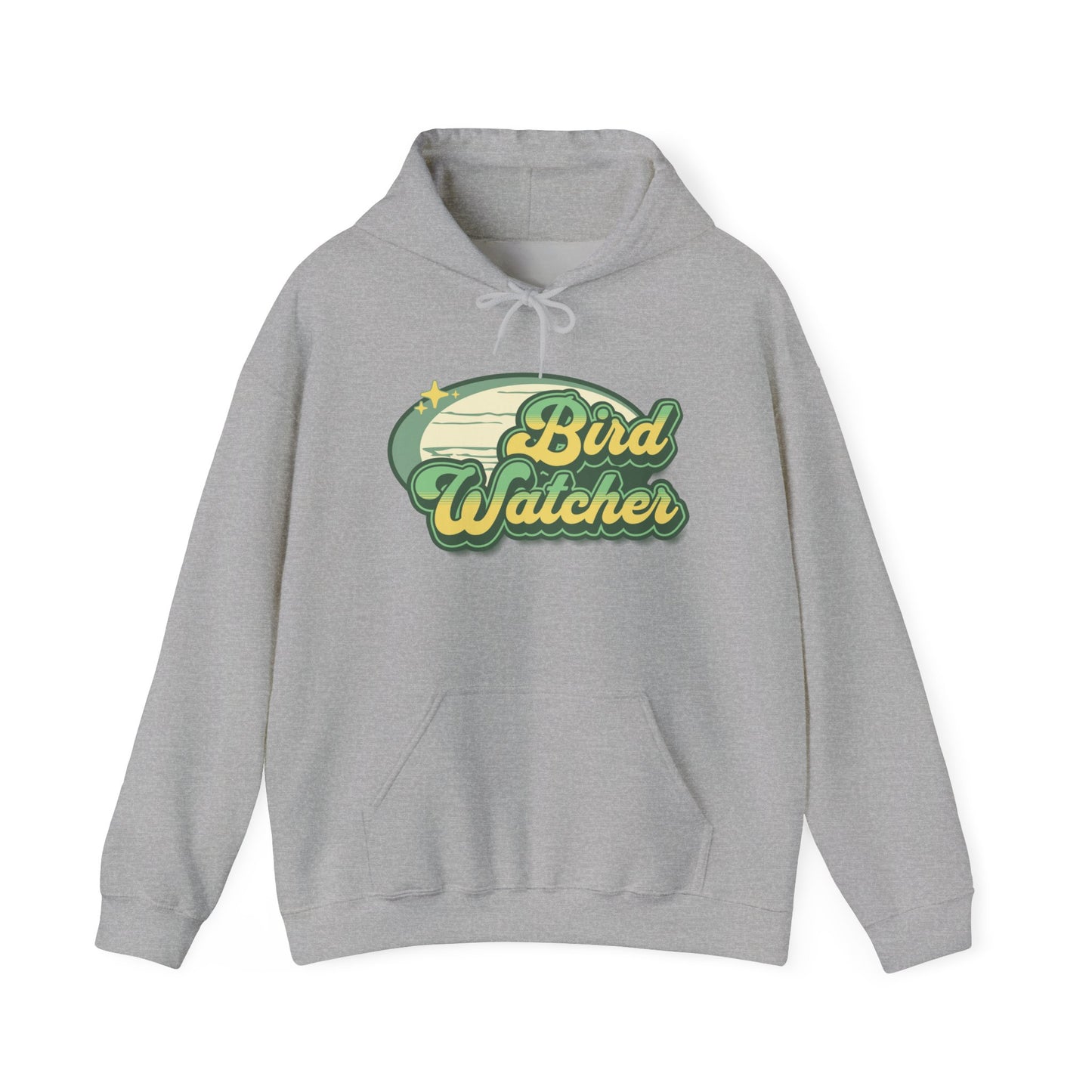 The Nerdy Birder Bird Watcher Green Unisex Hoodie