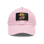 The Nerdy Birder Talk Birdy To Me Dad Hat with Leather Patch Stylish Outdoor Cap