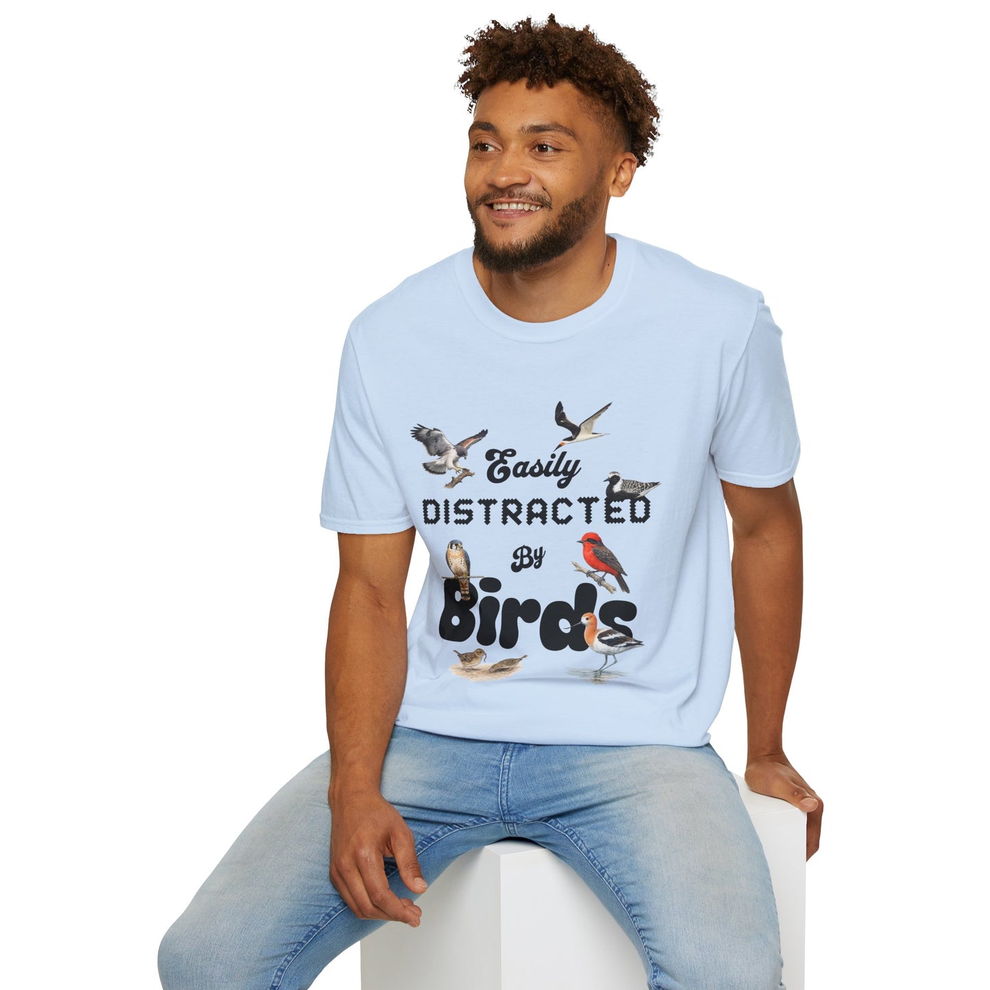 Easily Distracted by Birds - Texas Edition T-shirt