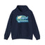 The Nerdy Birder Bird Watcher Teal Unisex Hoodie - Cozy Sweatshirt for Nature Lovers