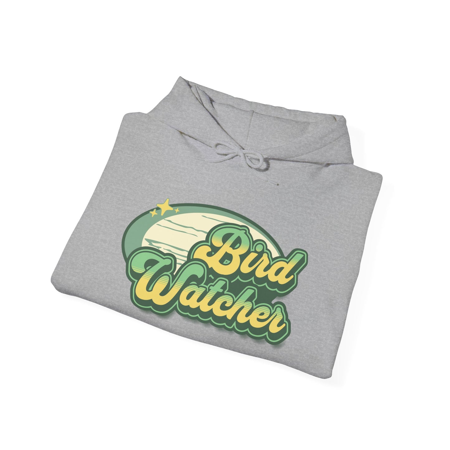 The Nerdy Birder Bird Watcher Green Unisex Hoodie