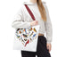 Bird Lovers Tote Bag - Colorful Heart Design for Nature Enthusiasts