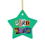 Bird Nerd Ceramic Ornament