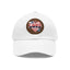 The Nerdy Birder - "I Love BIrding" Dad Hat, Leather Patch Cap, Perfect Gift for Dads, Nature Lovers, Casual Style Cap, Summer Accessories