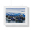 Scenic Harbor Framed Horizontal Poster - Nautical Wall Art for Home Decor