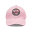 The Nerdy Birder - "I Love BIrding" Dad Hat, Leather Patch Cap, Perfect Gift for Dads, Nature Lovers, Casual Style Cap, Summer Accessories