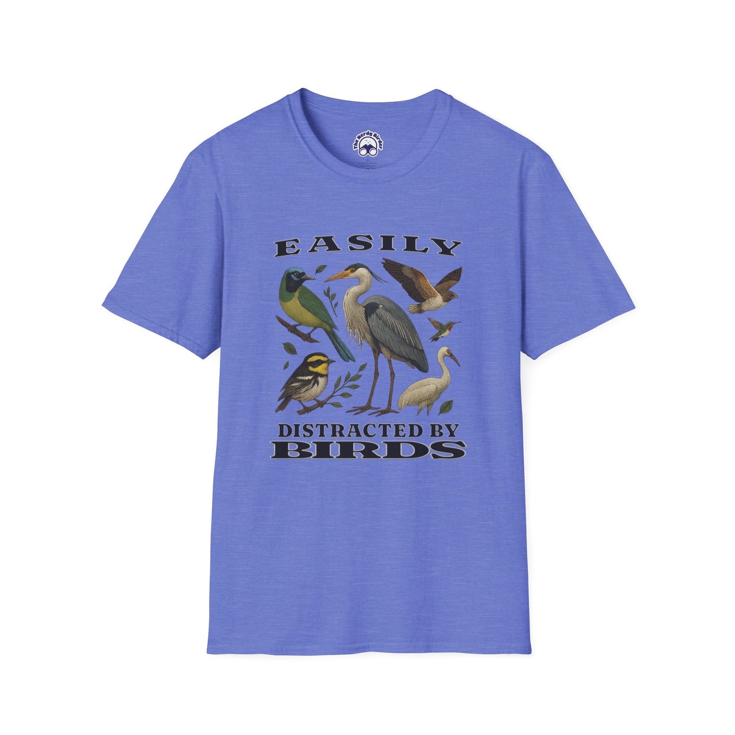 Easily Distracted by Birds Graphic T-Shirt