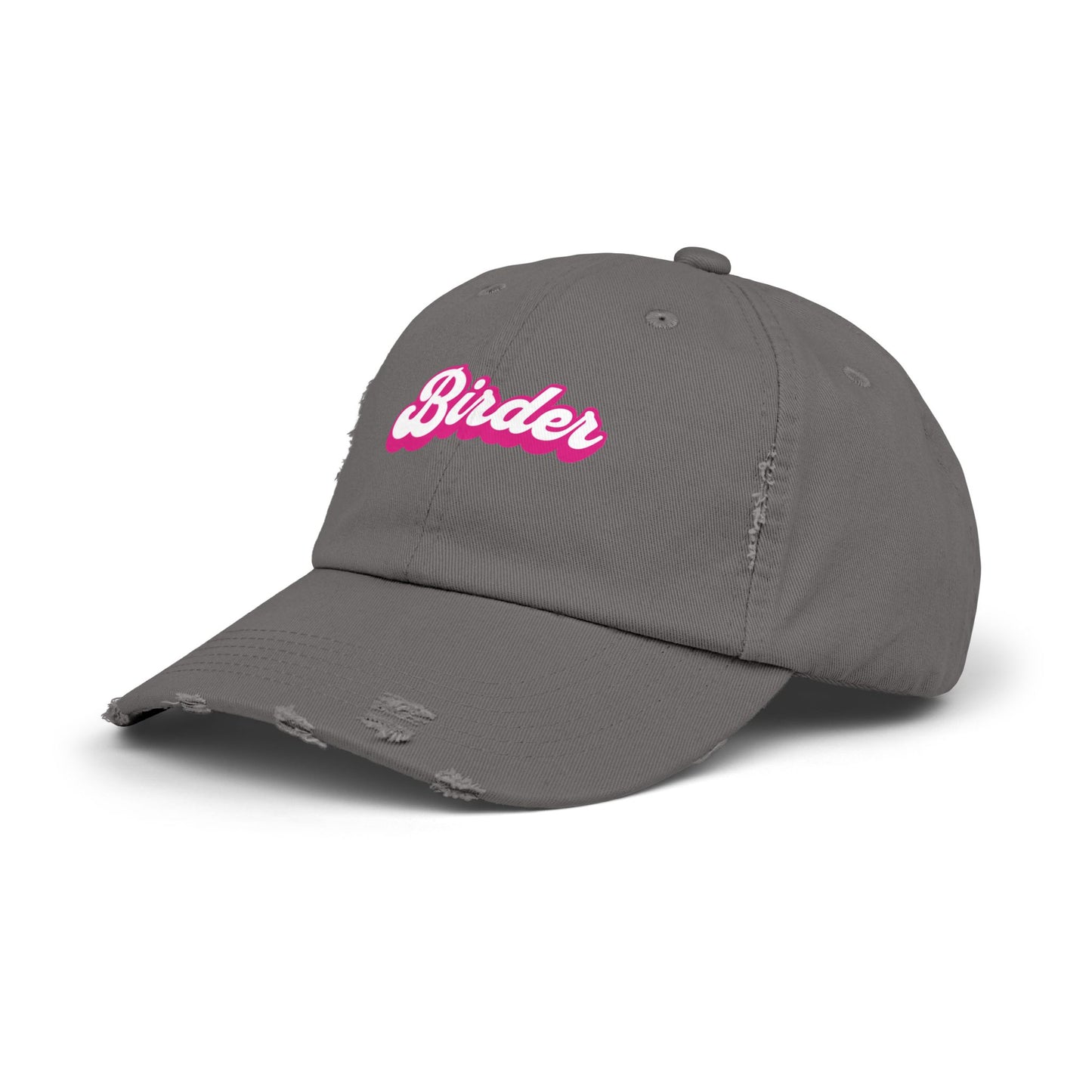 The Nerdy Birder Birder Vintage Style Hat - Unisex Distressed Cap