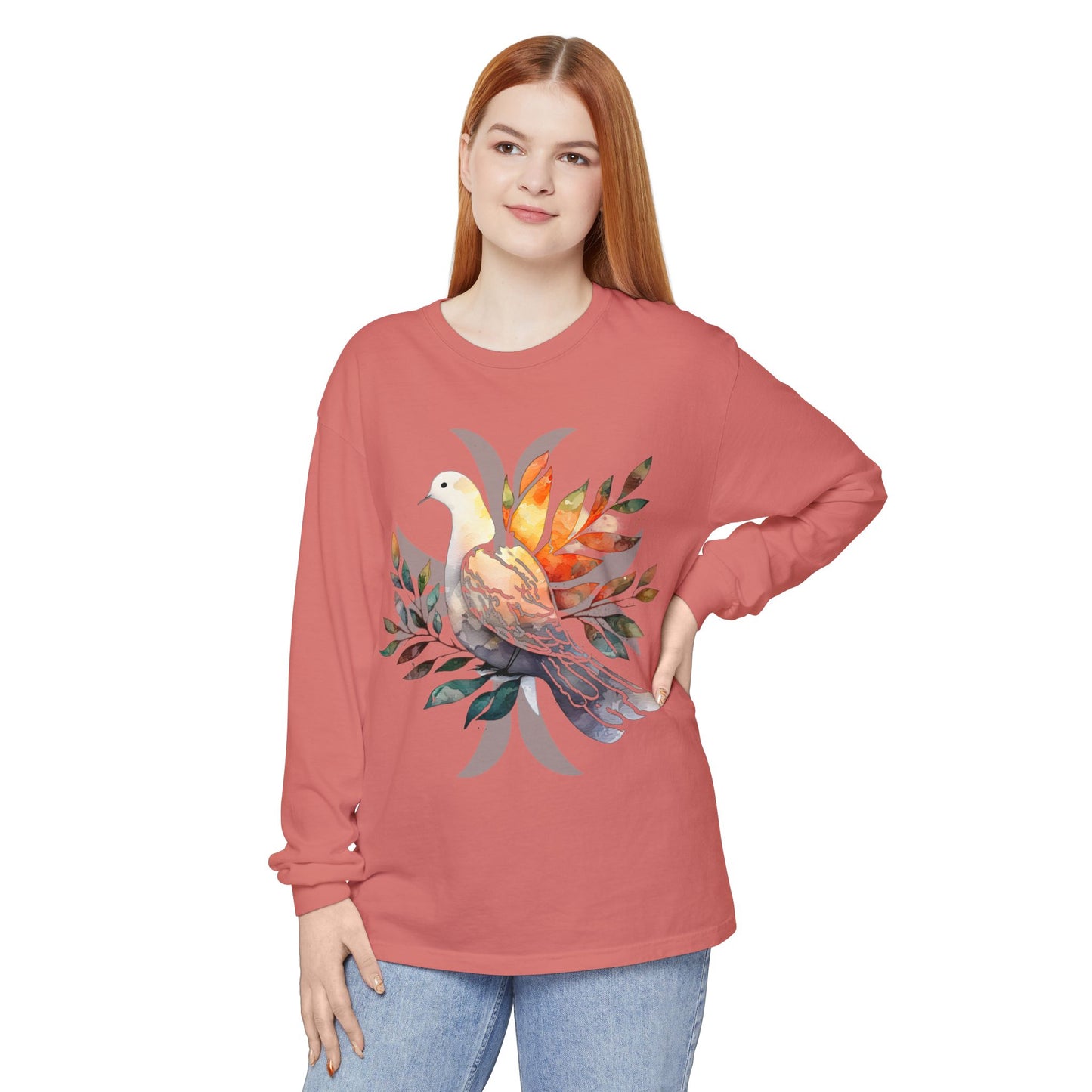 Peaceful Dove Long Sleeve T-Shirt