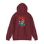 The Nerdy Birder - "Bird!" Back Design Unisex Hoodie - Cozy Sweatshirt for Nature Lovers