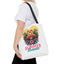 Romantic Summer Tote Bag with Flamingos