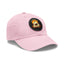 The Nerdy Birder - "I'd Rather be Birding" Dad Hat, Leather Patch Cap, Perfect Gift for Dads, Nature Lovers, Casual Style Cap, Summer Accessories