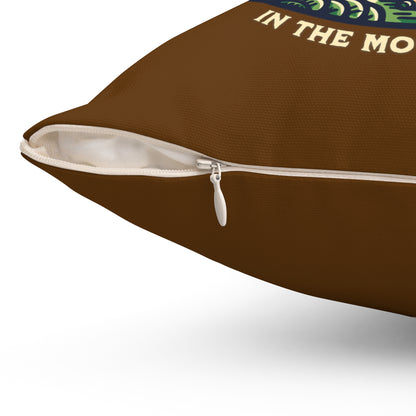 Birding Is Better Square Pillow - Outdoor Camping Decor for Nature Lovers