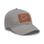 Bird Heart Hat with Leather Patch, Casual Cap for Bird Lovers