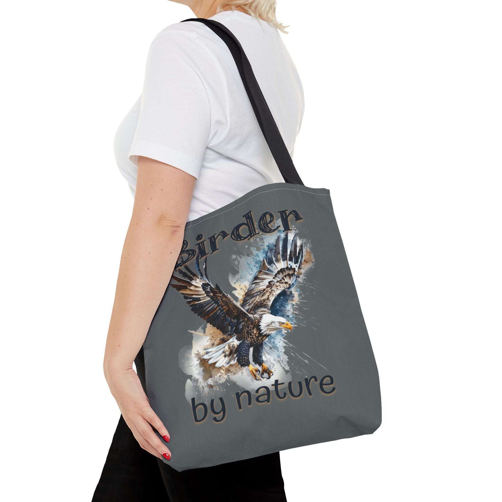Eagle Birder By Nature Eco-Friendly Birdwatching Tote Bag