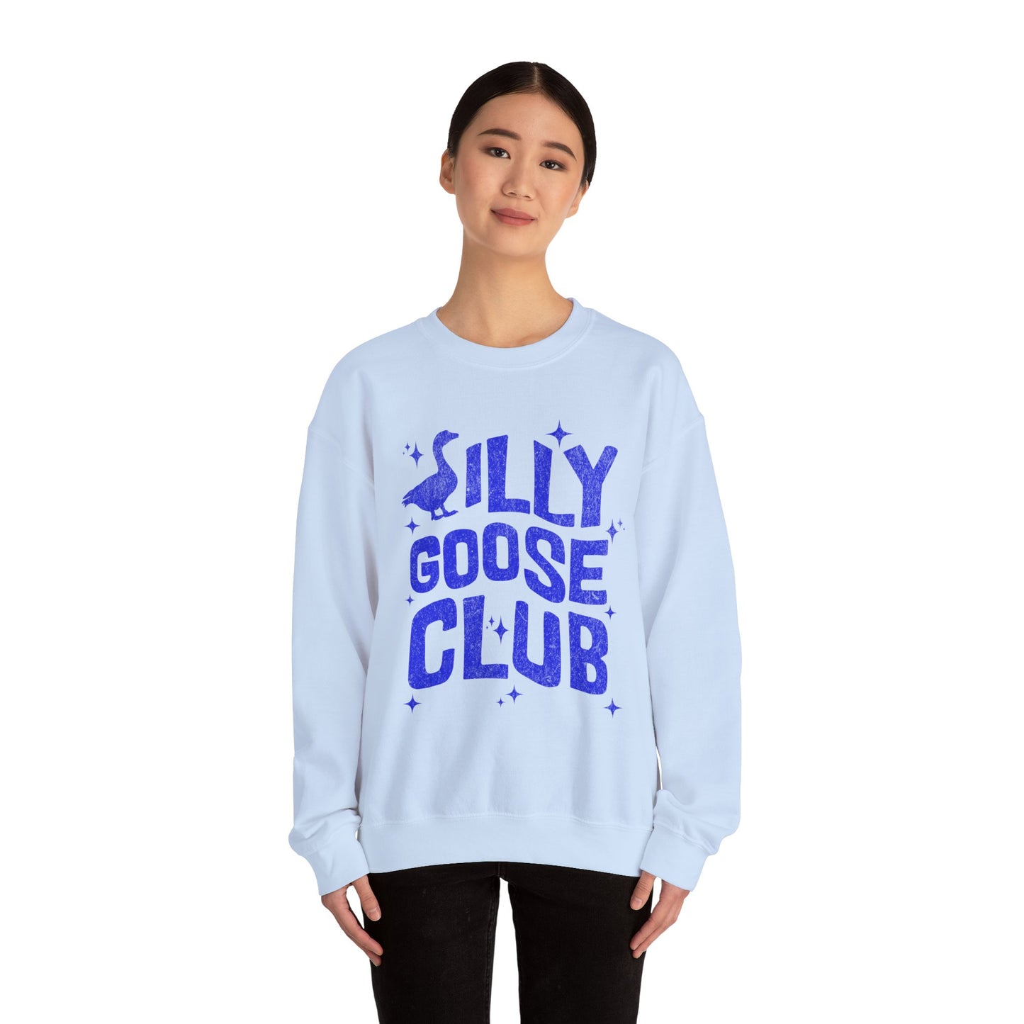 The Nerdy Birder Silly Goose Club Unisex Crewneck Sweatshirt