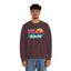 Easily Distracted by Birds Retro Sunset Crewneck Sweatshirt